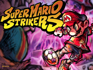  Super Mario Strikers Background