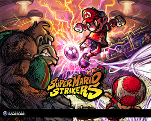  Super Mario Strikers Background