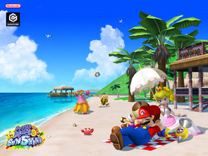 Super Mario Sunshine Background