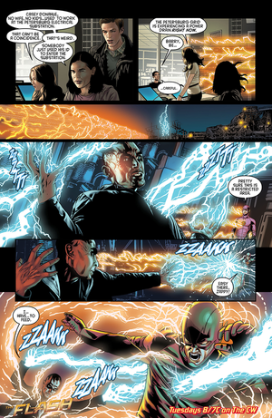  The Flash - Episode 1.07 - Power Outage - Comic Предварительный просмотр