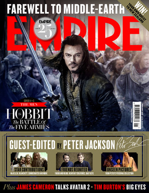  The Hobbit: The Battle Of The Five Armies - Empire Magazine Cover