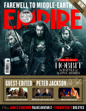  The Hobbit: The Battle of Five Armies - Empire Magazine Cover