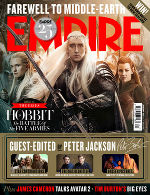  The Hobbit: The Battle of Five Armies - Empire Magazine Cover