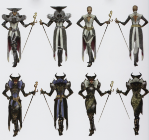  Vivienne concept art from The Art of Dragon Age: Inquisition