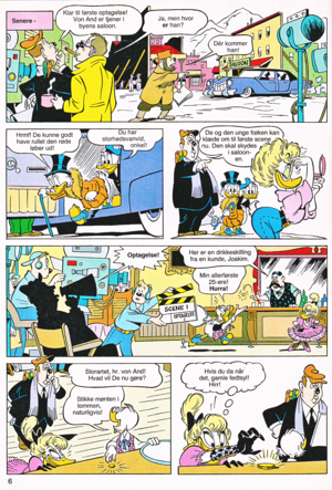 Walt ディズニー Comics - Scrooge McDuck: His Life’s Story (Danish Edition)