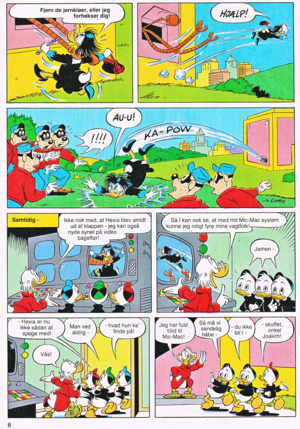  Walt 디즈니 Comics - Scrooge McDuck: System Change (Danish Edition)