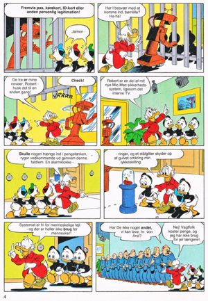  Walt ディズニー Comics - Scrooge McDuck: System Change (Danish Edition)