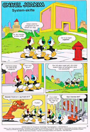  Walt 迪士尼 Comics - Scrooge McDuck: System Change (Danish Edition)
