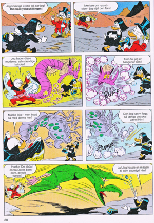  Walt 디즈니 Comics - Scrooge McDuck: The Conjurer from the Far East (Danish Edition)