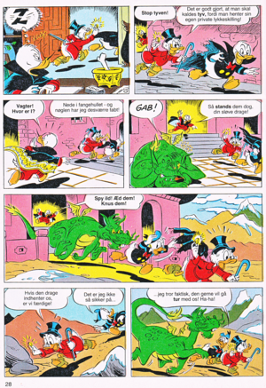  Walt डिज़्नी Comics - Scrooge McDuck: The Conjurer from the Far East (Danish Edition)