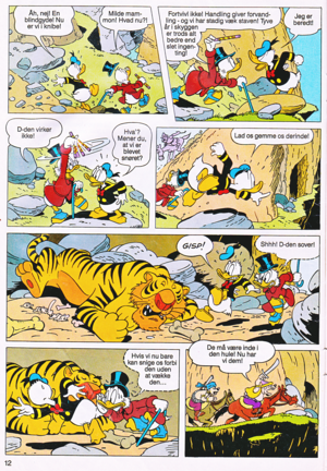  Walt 디즈니 Comics - Scrooge McDuck: The Transformation Wand (Danish Edition)