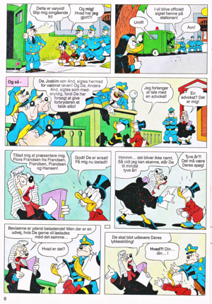  Walt ডিজনি Comics - Scrooge McDuck: The Transformation Wand (Danish Edition)