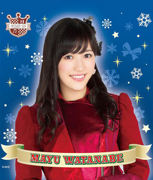  Watanabe Mayu - AKB48 Christmas 2014 Drop Can