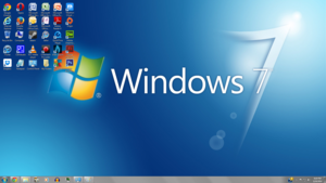  Windows 7 Blue 32