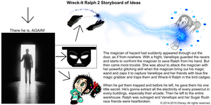  Wreck-It Ralph 2 Storyboard of Ideas 18
