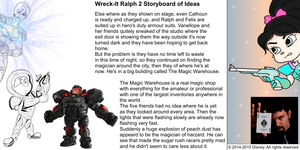  Wreck-It Ralph 2 Storyboard of Ideas 21