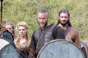  shieldmaid lagertha and ragnar with rollo