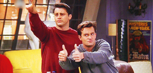 Chandler and Joey - Friends Fan Art (37989310) - Fanpop