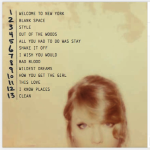  1989 cd songs if wewe dont have it