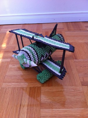  3D Origami Plane