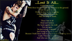  Andy Biersack...Lost it All