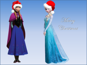  Anna Elsa Christmas