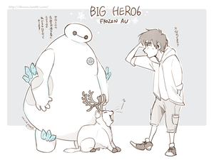  Big Hero 6 - アナと雪の女王