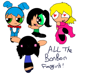  BonBon and all his fangilrs :3