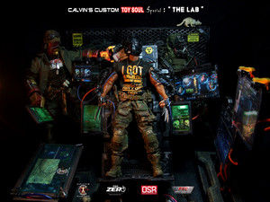  Calvin's Custom One Sixth Scale Toy Soul HK 2014 Special Lab Wolverine with Cyborgs