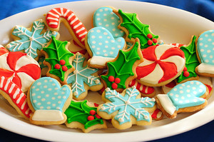  Christmas koekjes, cookies
