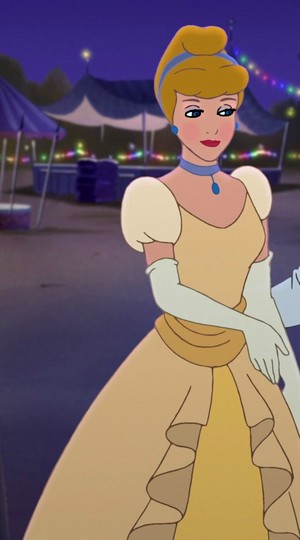  Cinderella's Rosey look