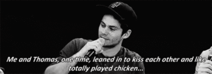  Dylan about the almost kissDylan about the "almost kiss"