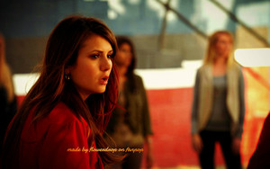  Elena and Katherine দেওয়ালপত্র