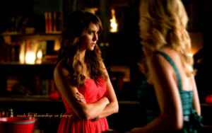  Elena and Katherine hình nền