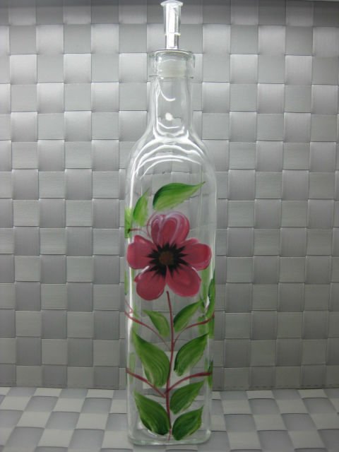 Glass painting-bottle 