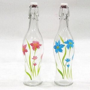  Glass painting-bottles