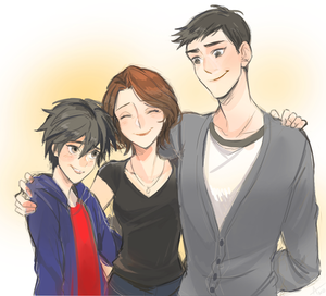  Hiro, Cass and Tadashi