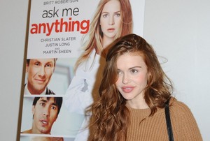  Holland attends the Screening Of 'Ask Me Anything'