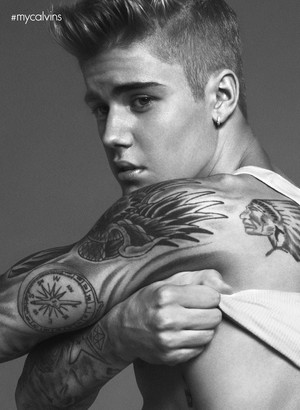  Justin for Calvin Klein's Spring 2015