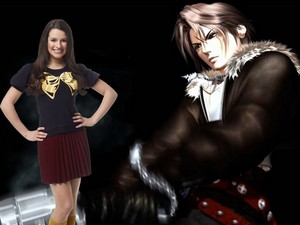  LEA MICHELE AND FAKE ファン SQUALL LEONHART