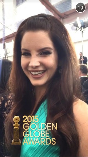 Lana del Rey - 72nd Annual Golden Globe Awards