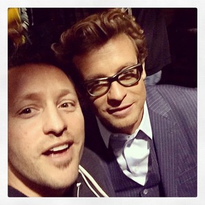  Last ngày on Set of The Mentalist