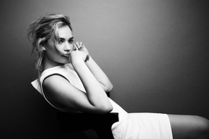  Lily James// Interview Magazine
