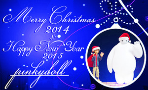  Merry navidad 2014 & Happy New año 2015 pinkydoll!