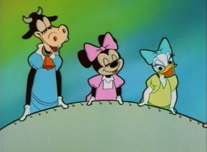  Minnie, маргаритка and Clarabelle