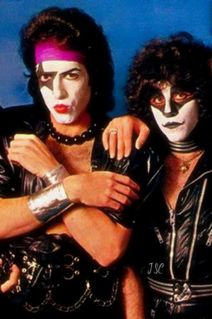  Paul Stanley and Eric Carr