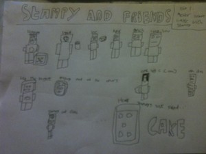 Stampycat and friends by minecraftminion