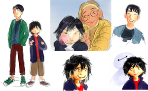  Tadashi, Hiro, GoGo and Honey