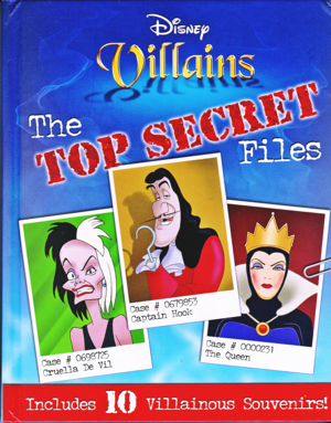  Walt Disney Book Covers - Disney Villains: The superiore, in alto Secret Files