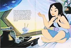 Walt Disney Book Images - Fa Mulan